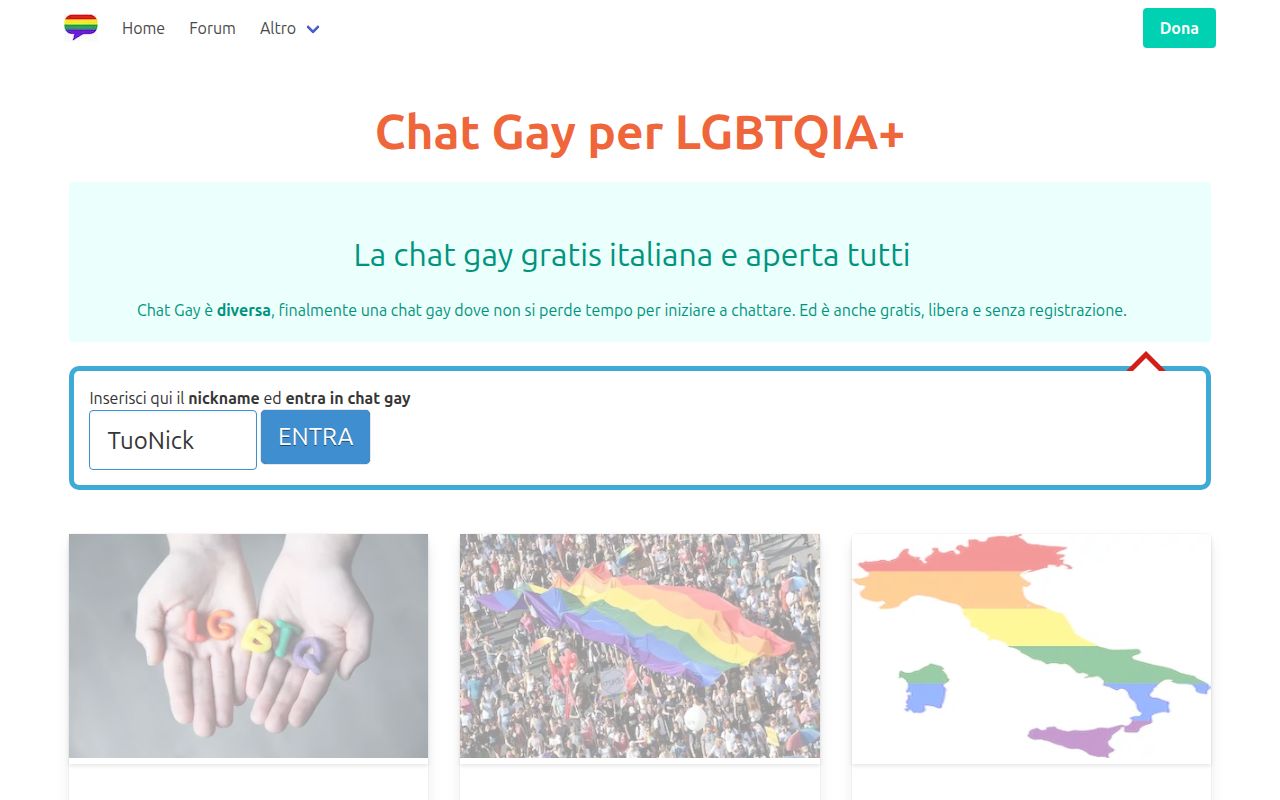 Screenshot di Chat Gay